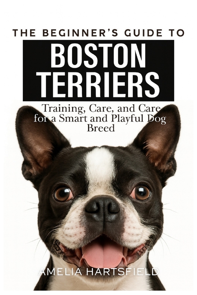 The Beginner's Guide to Boston Terriers: Training, Care, and Health Tips for America's Gentleman Dog cover