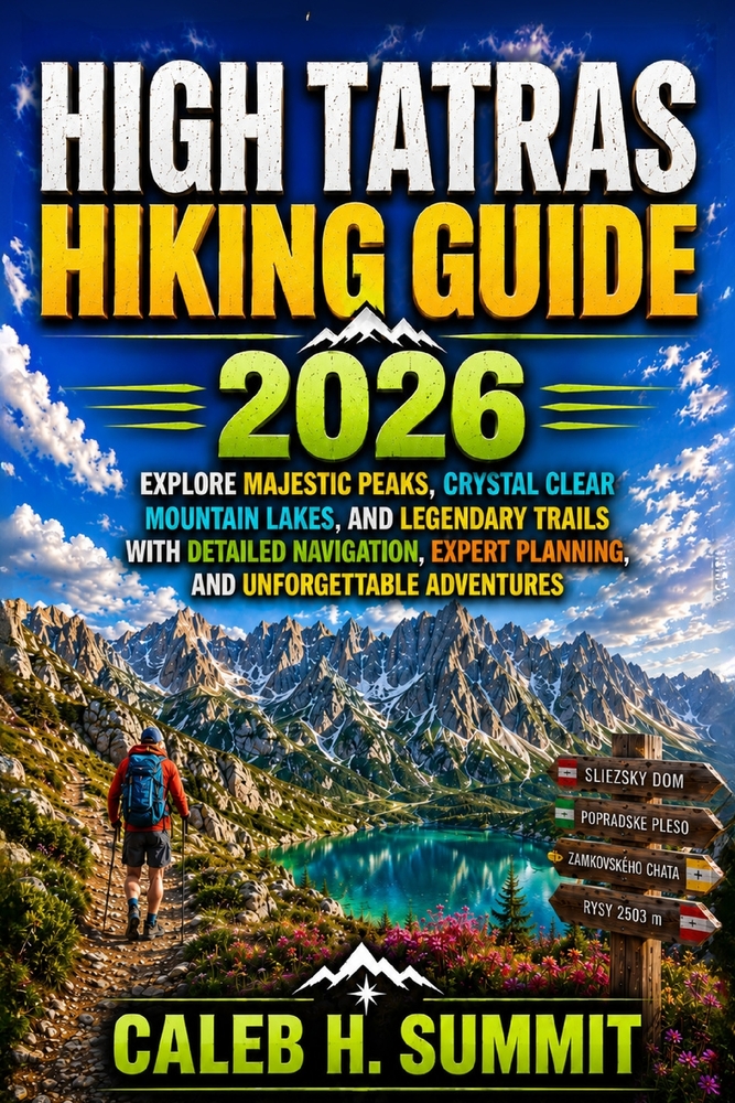High Tatras Hiking Guide 2026: Explore Majestic Peaks, Crystal Clear Mountain Lakes, and Legendary Trails with Detailed Navigation, Expert Planning, a cover