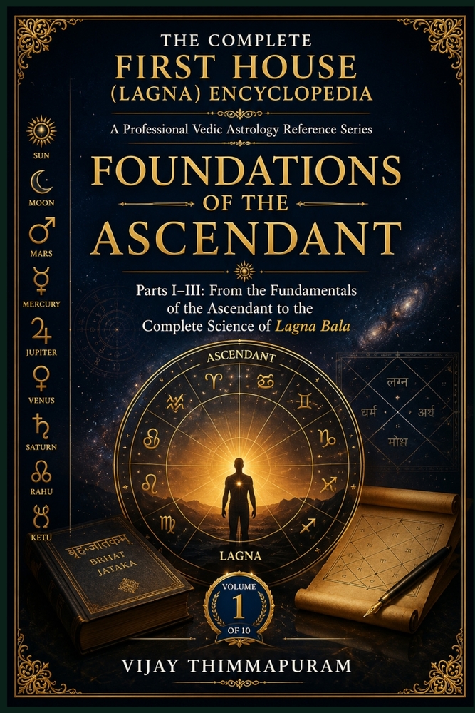 Foundations of the Ascendant: Parts I-III: From the Fundamentals of the Ascendant to the Complete Science of Lagna Bala cover