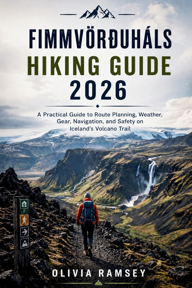 Fimmvörðuháls Hiking Guide 2026: A Practical Guide to Route Planning, Weather, Gear, Navigation, and Safety on Iceland's Volcano Trail cover