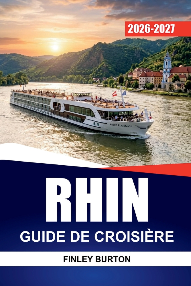 Rhin Guide de Croisière 2026 - 2027: Châteaux, vignobles, excursions d'une journée et conseils à bord pour Cologne, Coblence, Strasbourg et Bâle cover