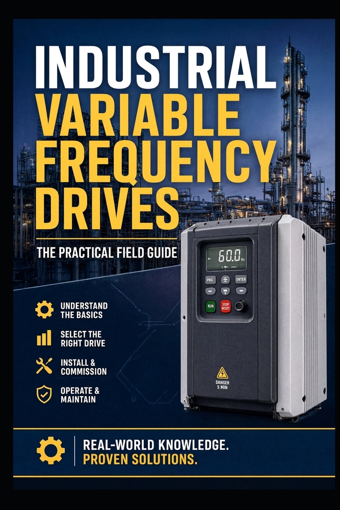 Industrial Variable Frequency Drives The Practical Field Guide: A Practical Guide to Installation, Programming, Parameterization, Commissioning, Troub cover