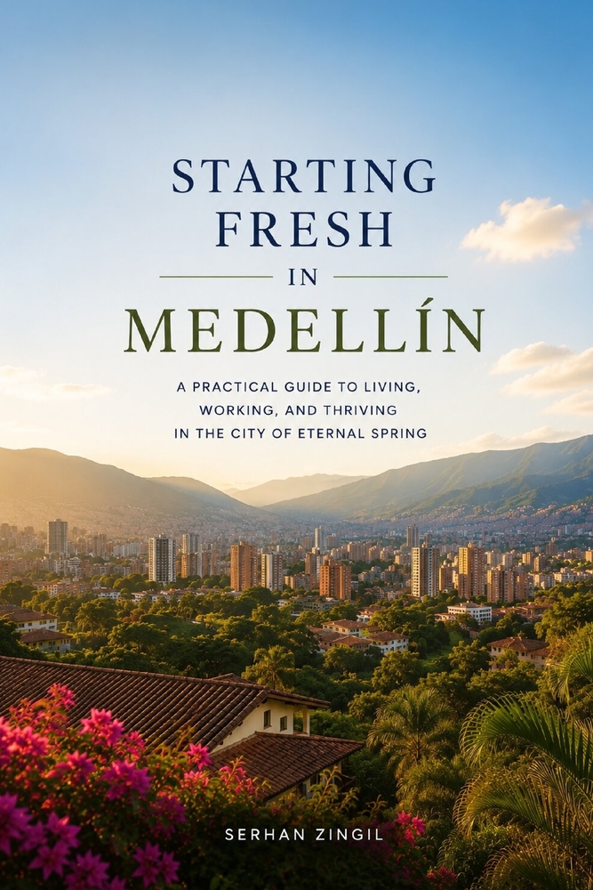Starting Fresh in Medellín: The Ultimate Expat Guide to Living, Retiring, Working Remotely, and Building a New Life in Colombia's City of Eternal Spri cover