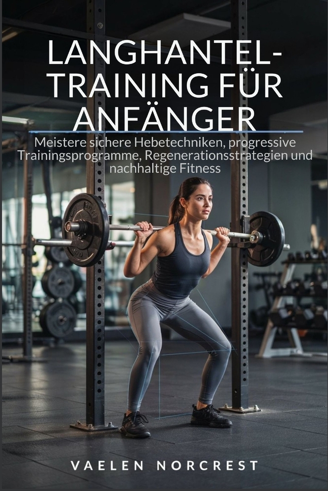 Langhantel-Training Für Anfänger: Meistere sichere Hebetechniken, progressive Trainingsprogramme, Regenerationsstrategien und nachhaltige Fitness cover