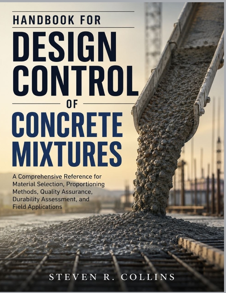 Handbook for Design Control of Concrete Mixtures: A Comprehensive Reference for Material Selection, Proportioning Methods, Quality Assurance, Durabili cover