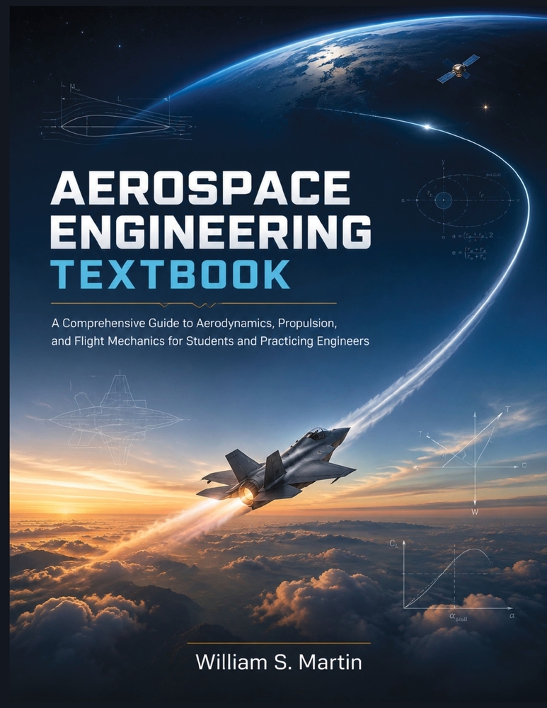 Aerospace Engineering Textbook: A Comprehensive Guide to Aerodynamics, Propulsion, and Flight Mechanics for Students and Practicing Engineers cover