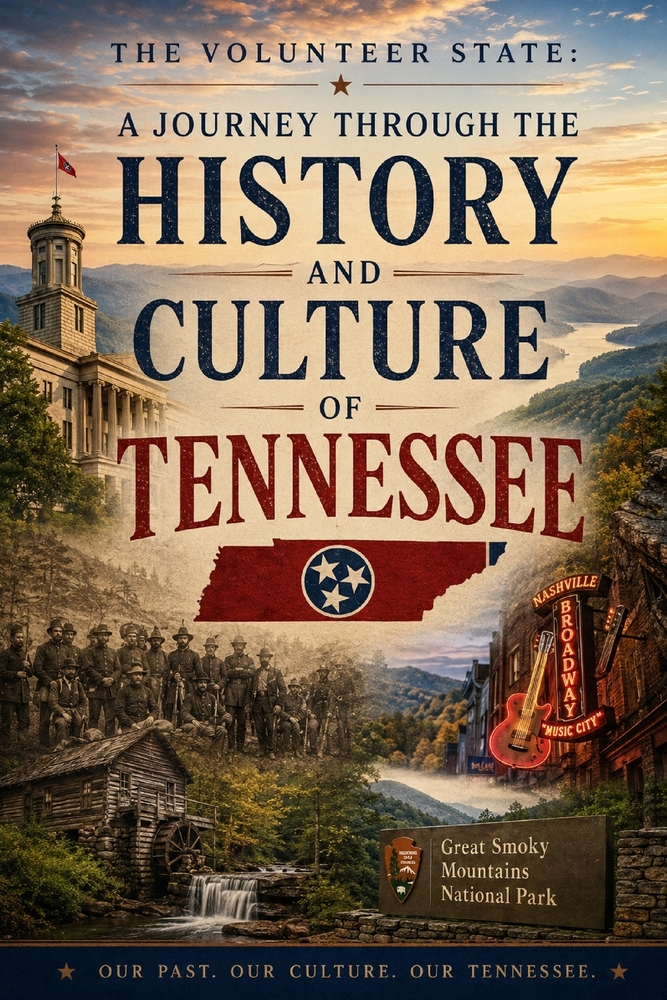 The Volunteer State: A Journey Through the History and Culture of Tennessee cover