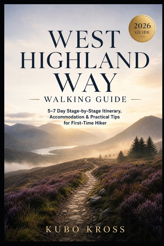 West Highland Way Walking Guide: 5-7 Day Stage-by-Stage Itinerary, Accommodation & Practical Tips for First-Time Hiker cover