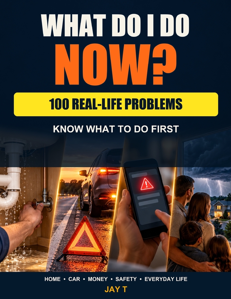 What Do I Do Now?: A Practical Life Skills Guide For Home Emergencies, Car Trouble, Scams, Money Problems, And Everyday Situations cover