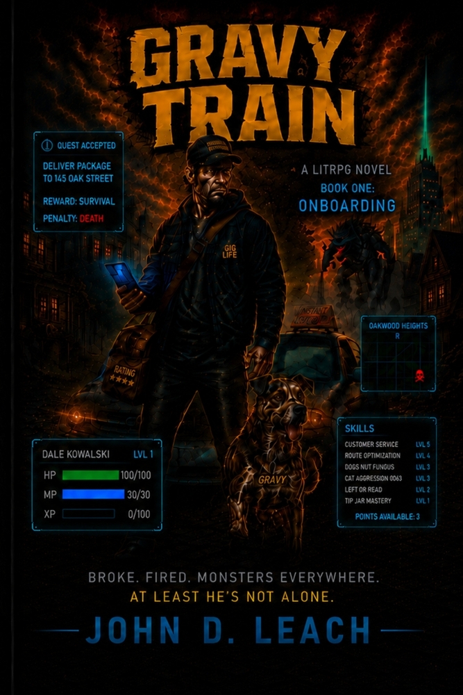 Gravy Train: A LitRPG Novel - Book Three: Beyond The Map cover