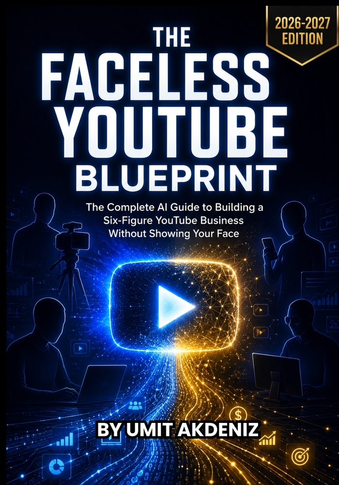 The Faceless YouTube Blueprint: A Complete Guide to Building a Profitable Faceless YouTube Channel with AI - From First Video to Full-Time Income cover