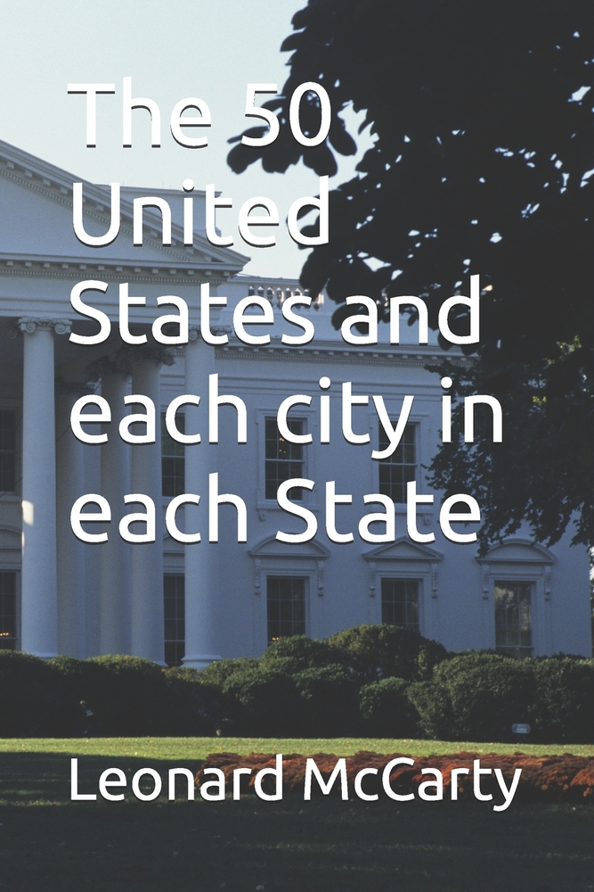 The 50 United States and each city in each State cover
