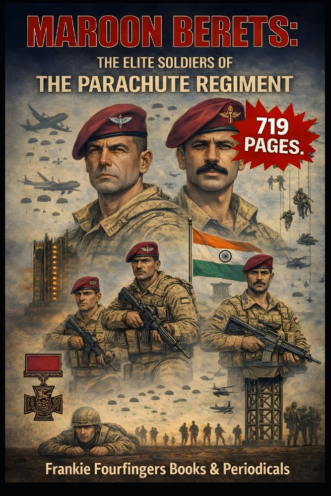 Maroon Berets: The Elite Soldiers of The Parachute Regiment: A Definitive History, Heritage, and Handbook cover