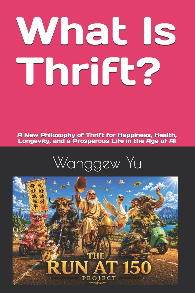 What Is Thrift?: A New Philosophy of Thrift for Happiness, Health, Longevity, and a Prosperous Life in the Age of AI cover
