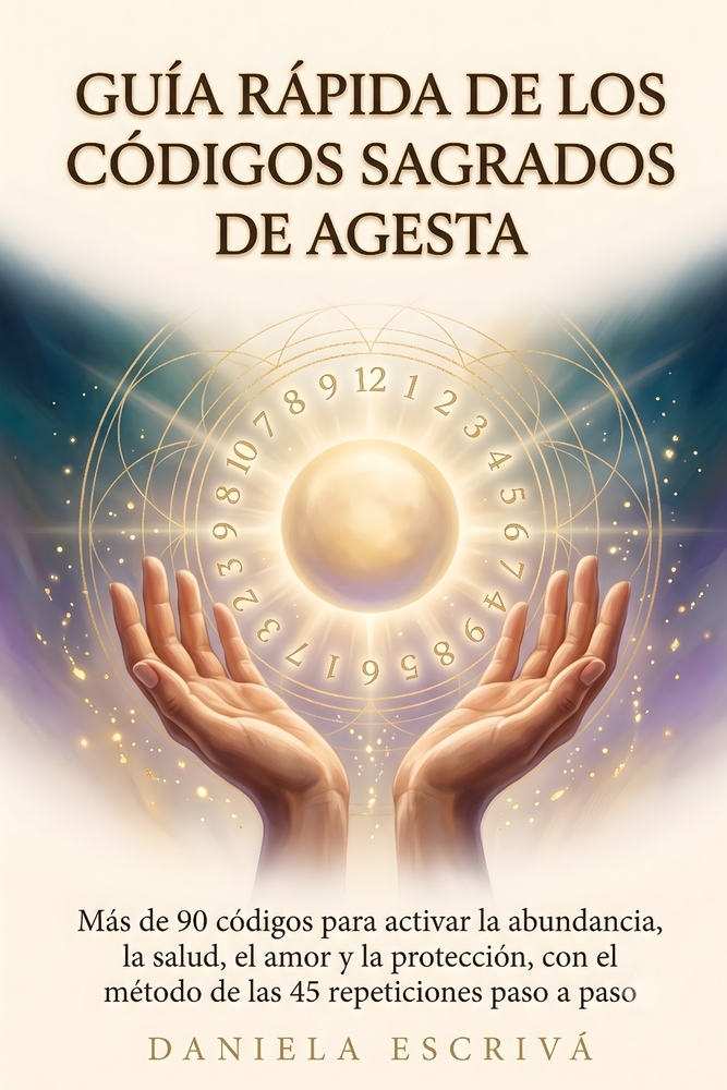 Guía Rápida de los Códigos Sagrados de Agesta: Más de 90 códigos para activar la abundancia, la salud, el amor y la protección, con el método de las 4 cover