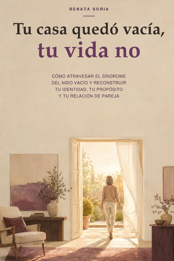 Tu casa quedó vacía, tu vida no: Cómo atravesar el síndrome del nido vacío y reconstruir tu identidad, tu propósito y tu relación de pareja cover