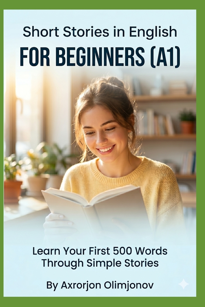 Short Stories in English for Beginners (A1): Learn Your First 500 Words Through Simple Stories cover