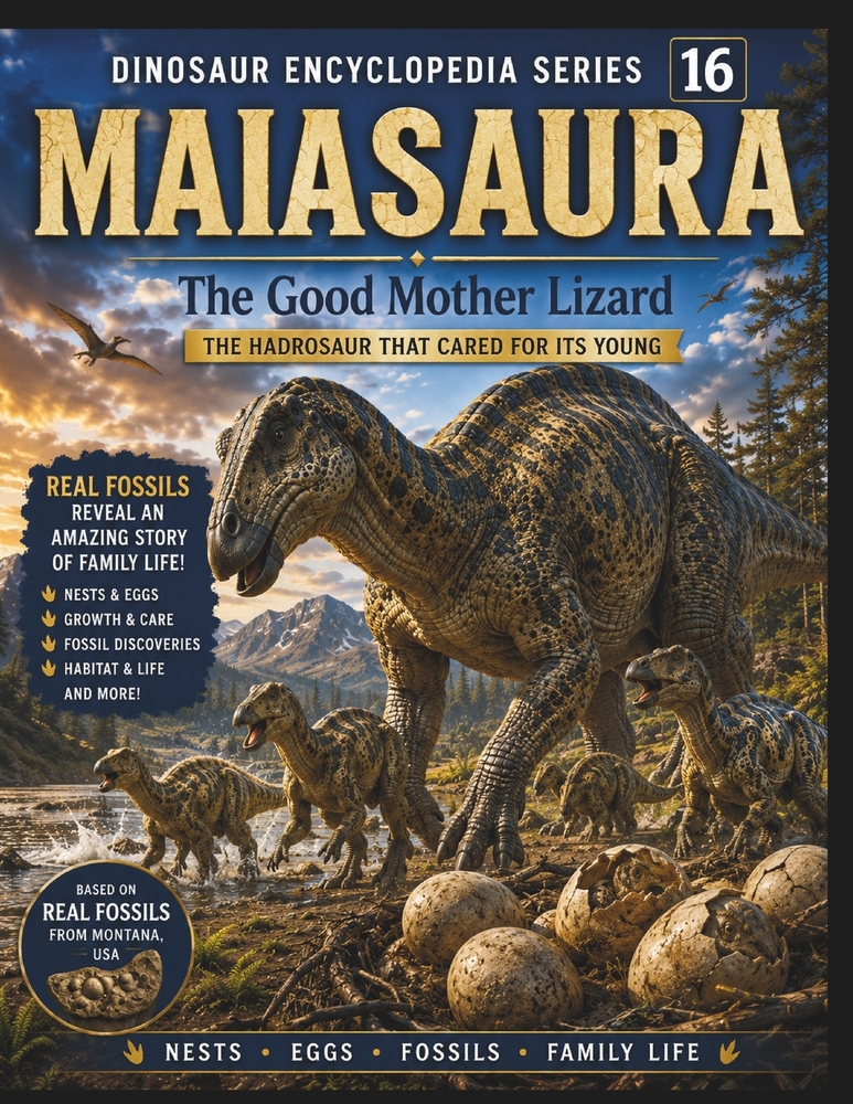 Dinosaur Encyclopedia Series　Vol.16　Maiasaura: The Good Mother Lizard: Discover the Amazing World of Maiasaura cover