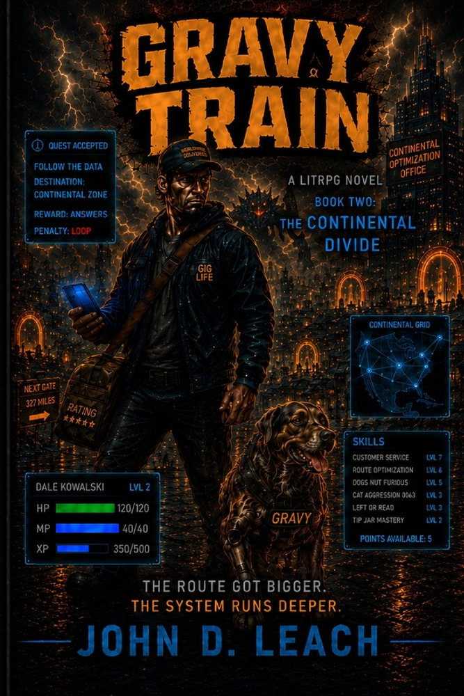 Gravy Train: A LitRPG Novel - Book Three: Beyond The Map cover