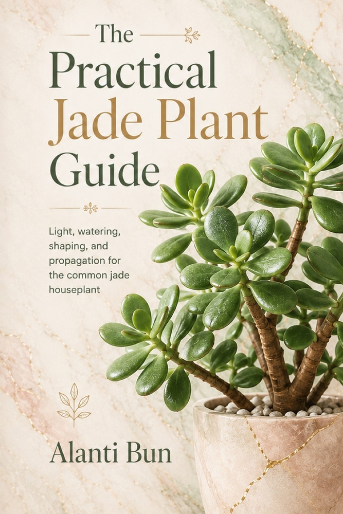 The Practical Jade Plant Guide: Light, watering, shaping, and propagation for the common jade houseplant cover