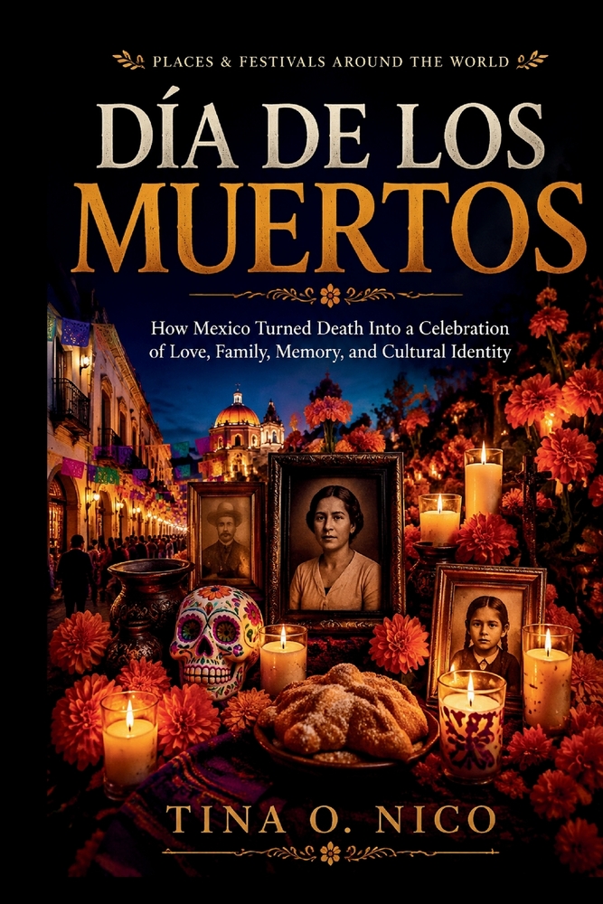 Día de Los Muertos Places & Festivals Around the World: How Mexico Turned Death Into a Celebration of Love, Family, Memory, and Cultural Identity cover