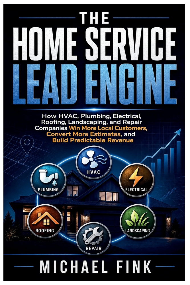 The Home Service Lead Engine: How HVAC, Plumbing, Electrical, Roofing, Landscaping, and Repair Companies Win More Local Customers, Convert More Estima cover
