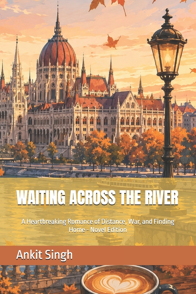 Waiting Across The River: A Heartbreaking Romance of Distance, War, and Finding Home cover