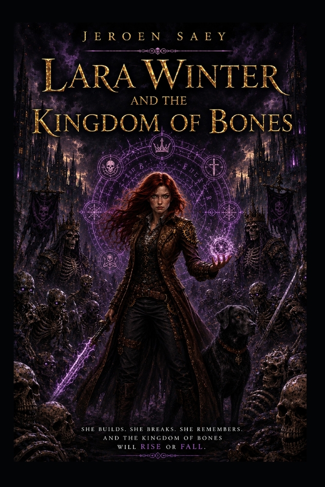 Lara Winter and the Kingdom of Bones cover