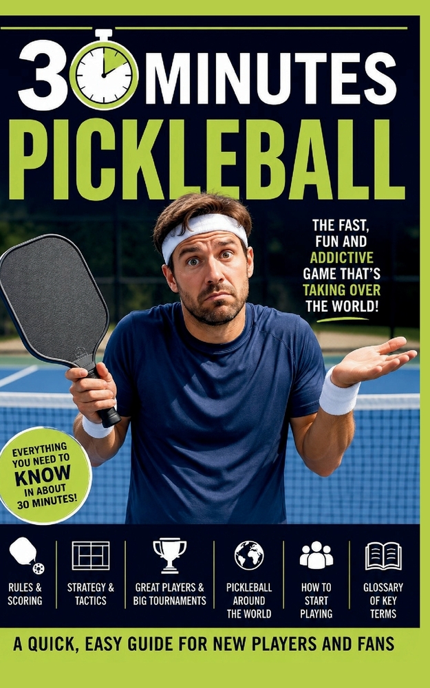 Pickleball: A Quick, Easy Guide For New Players And Fans cover