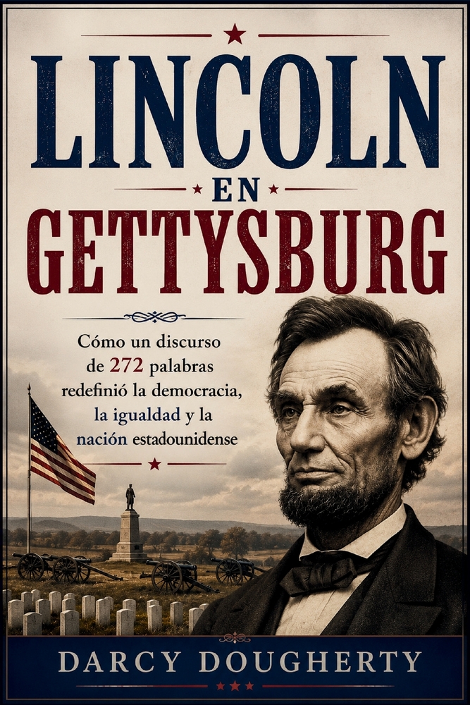 Lincoln En Gettysburg: Cómo un discurso de 272 palabras redefinió la democracia, la igualdad y la nación estadounidense cover