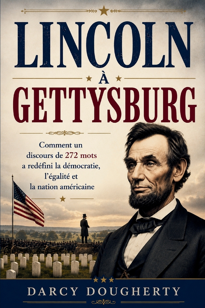 Lincoln a Gettysburg: Come un discorso di 272 parole ha ridefinito la democrazia, l'uguaglianza e la nazione americana cover