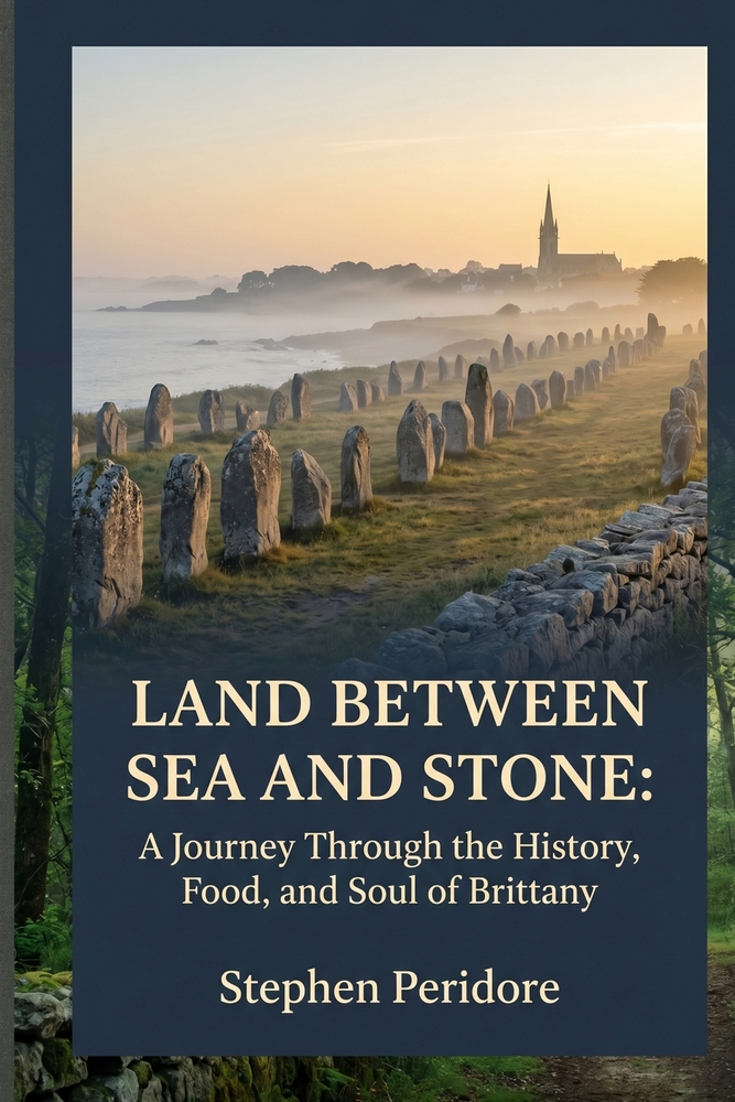 Land Between Sea and Stone: A Journey through the History, Food, and soul of Brittany cover