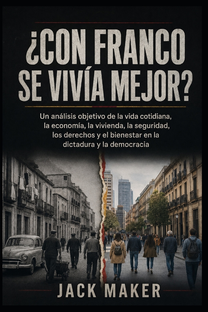 ¿Con Franco Se Vivía Mejor?: Un análisis objetivo de la vida cotidiana, la economía, la vivienda, la seguridad, los derechos y el bienestar en la dict cover