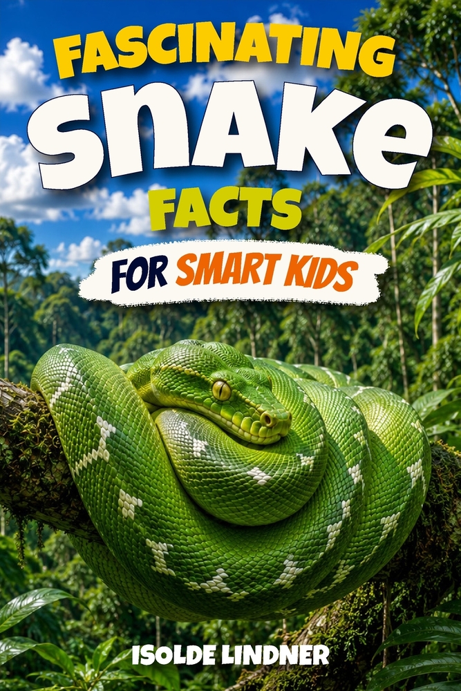 Fascinating Snake Facts for Smart Kids: Discover the Secret Lives, Amazing Adaptations, and Extraordinary World of Earth's Most Misunderstood Reptiles cover