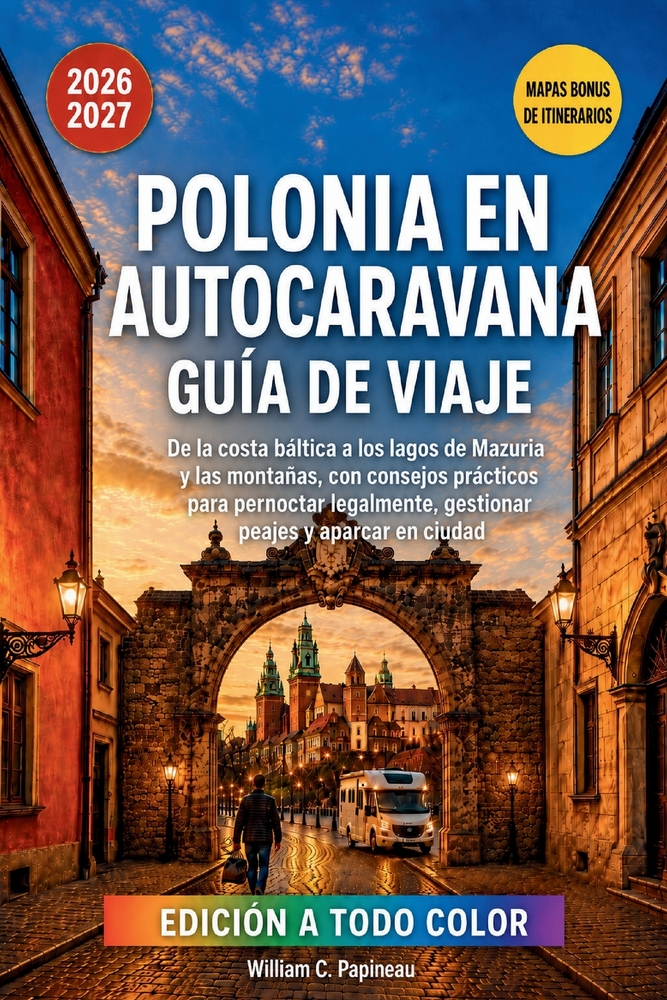Polonia En Autocaravana Guía de Viaje 2026-2027: De la costa báltica a los lagos de Mazuria y las montañas, con consejos prácticos para pernoctar lega cover