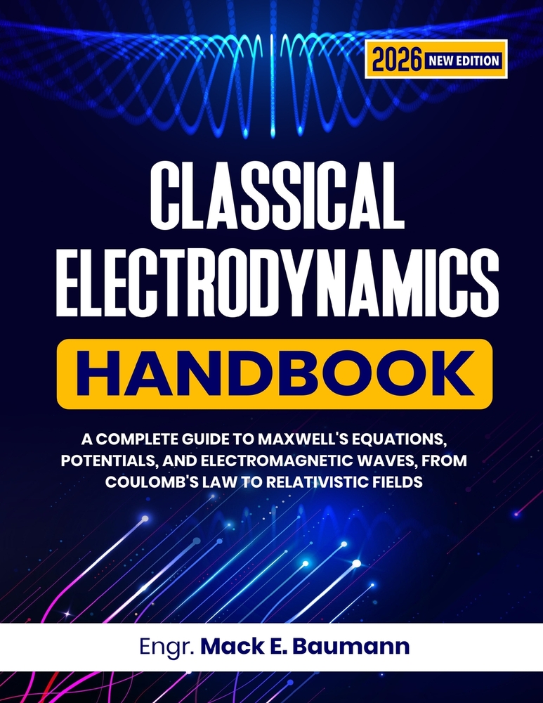Classical Electrodynamics Handbook: A Complete Guide to Maxwell's Equations, Potentials, and Electromagnetic Waves, from Coulomb's Law to Relativistic cover