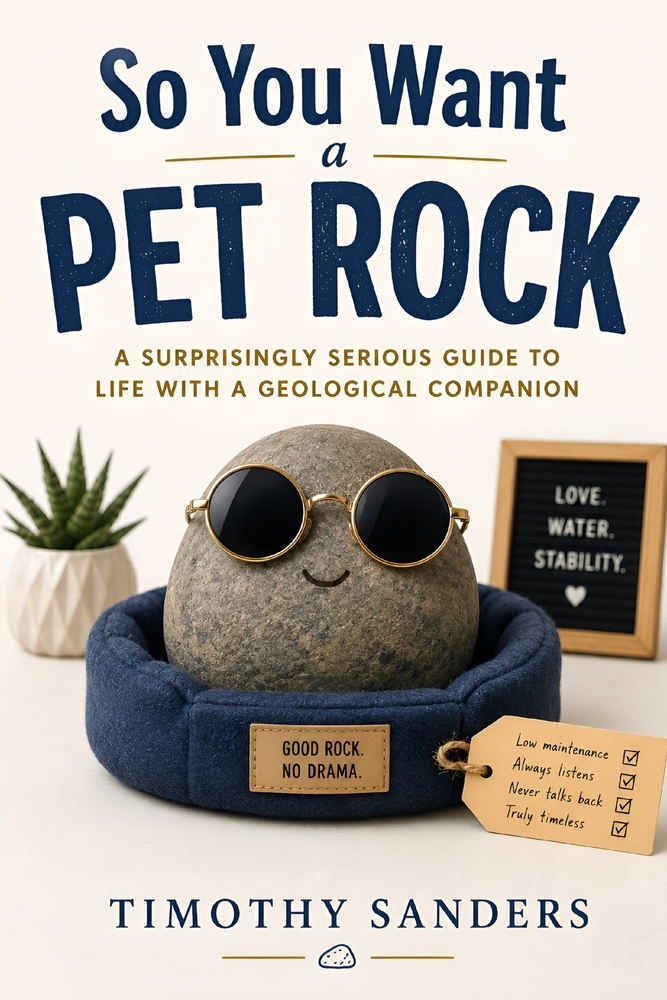 So You Want a Pet Rock: A Surprisingly Serious Guide to Life With a Geological Companion cover