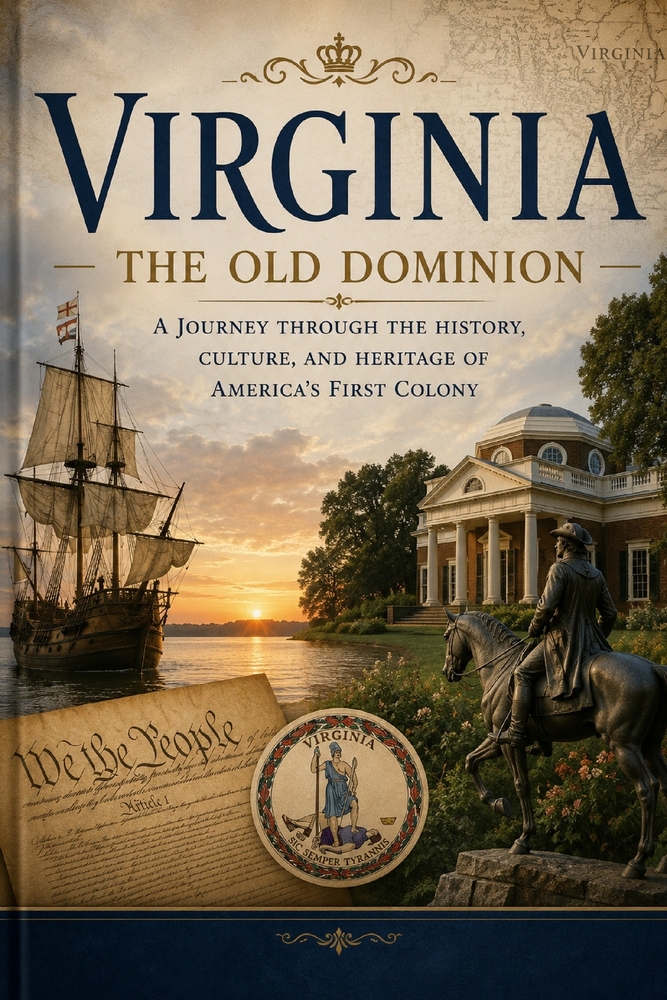 Virginia: The Old Dominion A Journey Through the History, Culture, and Heritage of America's First Colony cover