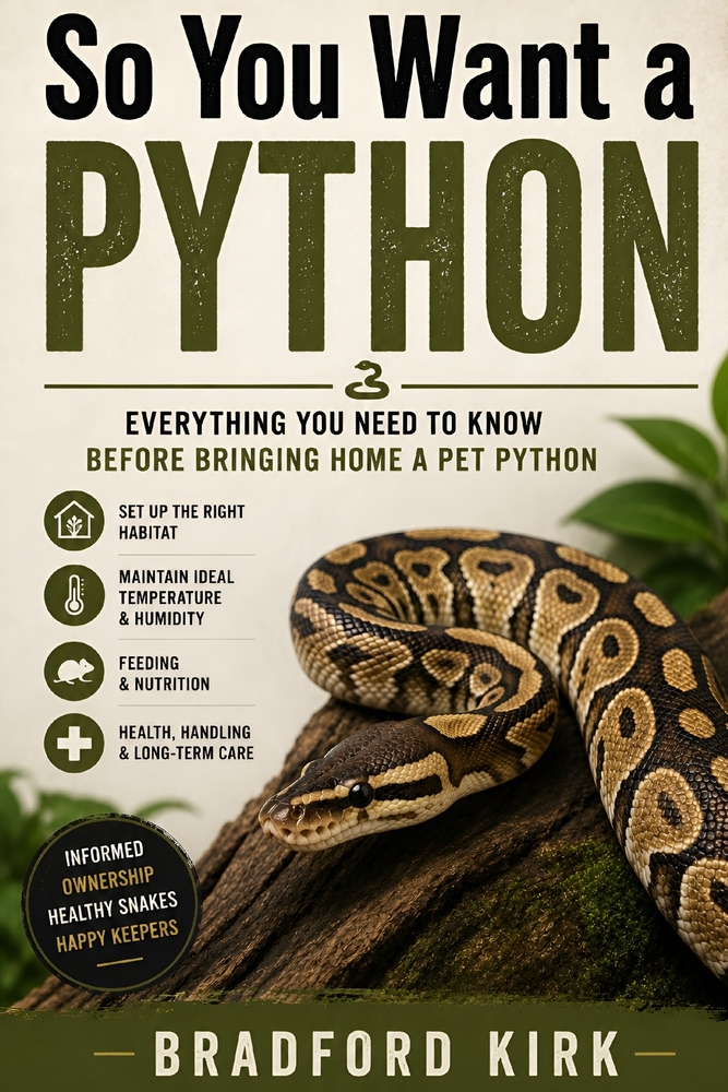 So You Want a Python: Everything You Need to Know Before Bringing Home a Pet Python cover