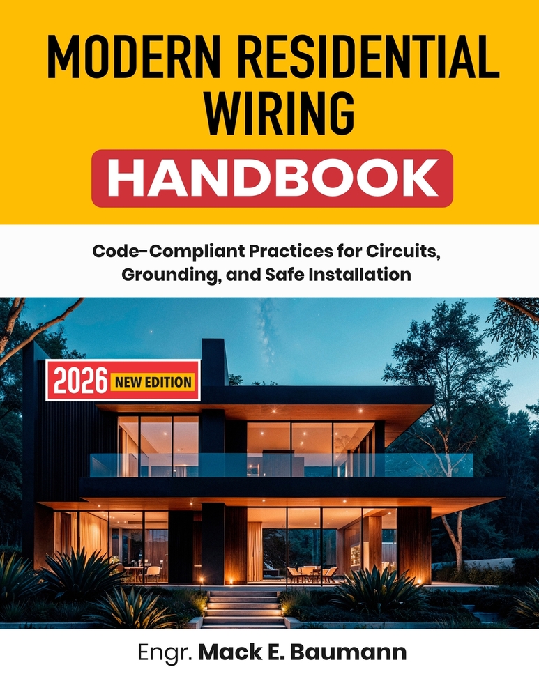Modern Residential Wiring Handbook: Code-Compliant Practices for Circuits, Grounding, and Safe Installation cover