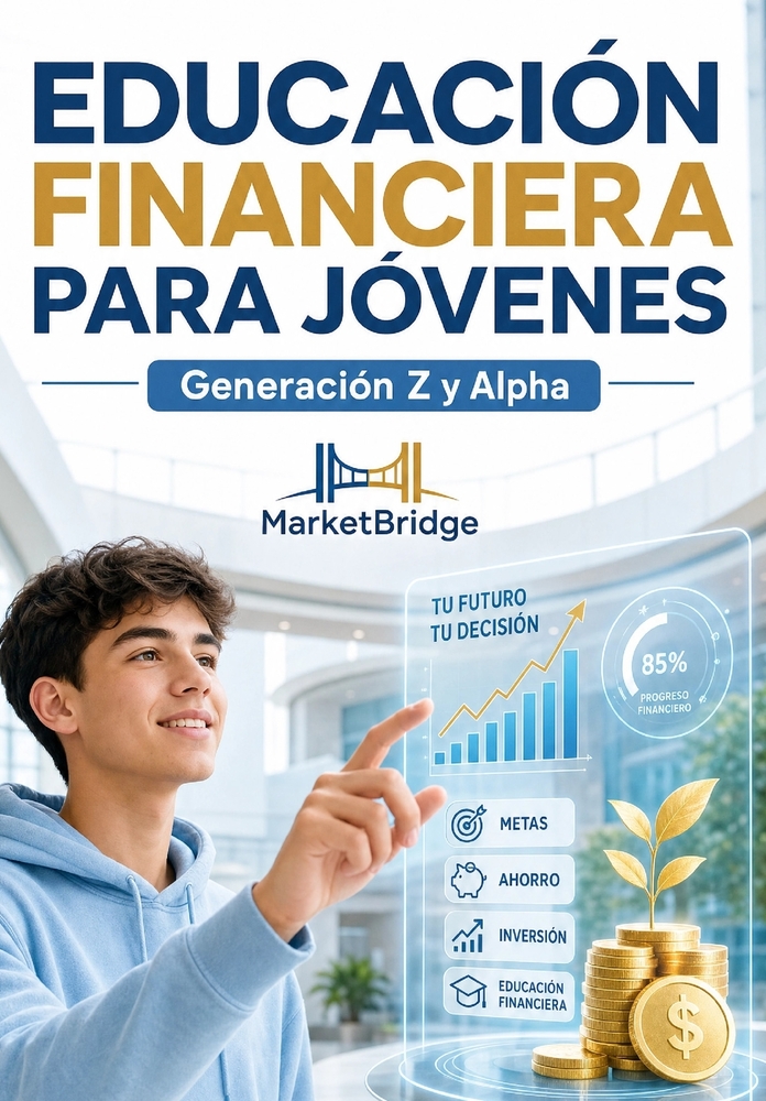 Educación Financiera Para Jóvenes: Generación Z y Alpha cover