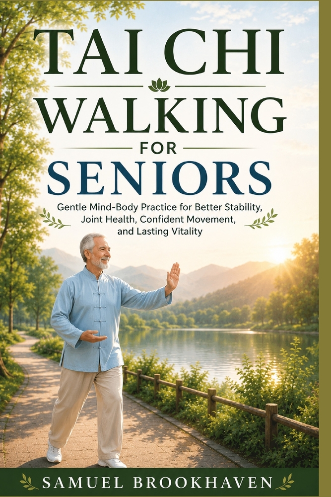 Tai CHI Walking for Seniors: Gentle Mind-Body Practice for Better Stability, Joint Health, Confident Movement, and Lasting Vitality cover