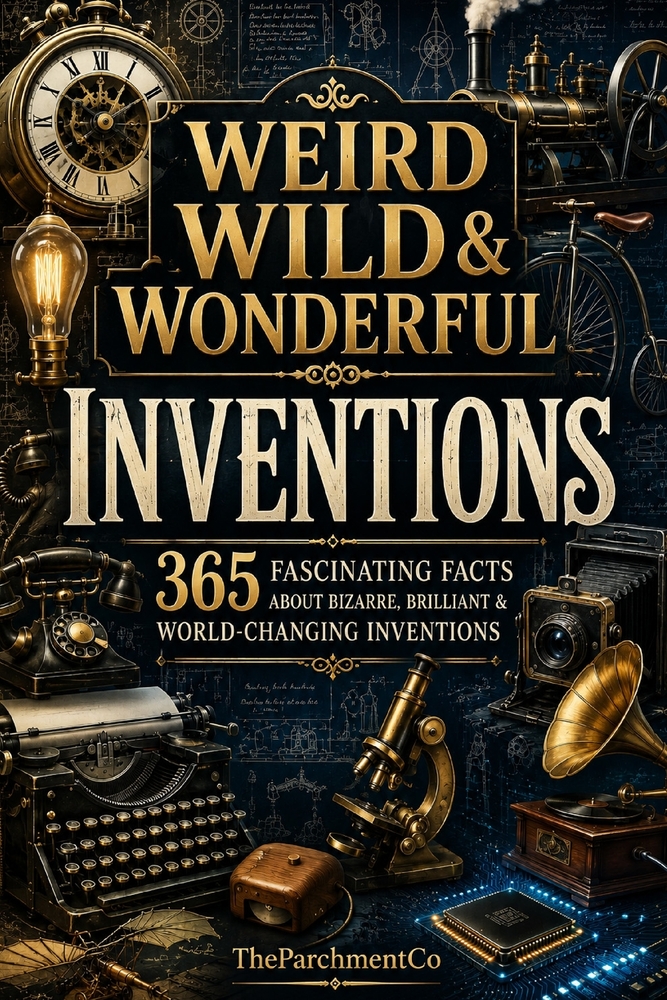 Weird Wild & Wonderful Inventions: 365 Fascinating Facts About Bizarre, Brilliant & World-Changing Inventions cover