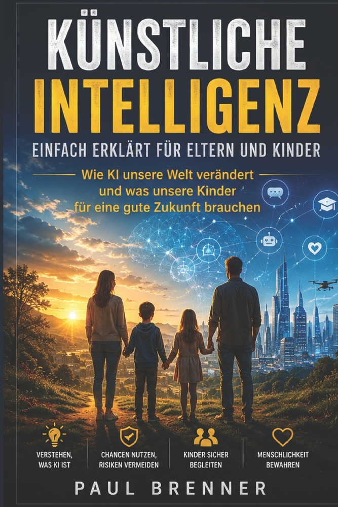 Wer schützt unsere Kinder?: Künstliche Intelligenz verändert das Aufwachsen - Chancen, Risiken und was Familien jetzt wissen müssen cover