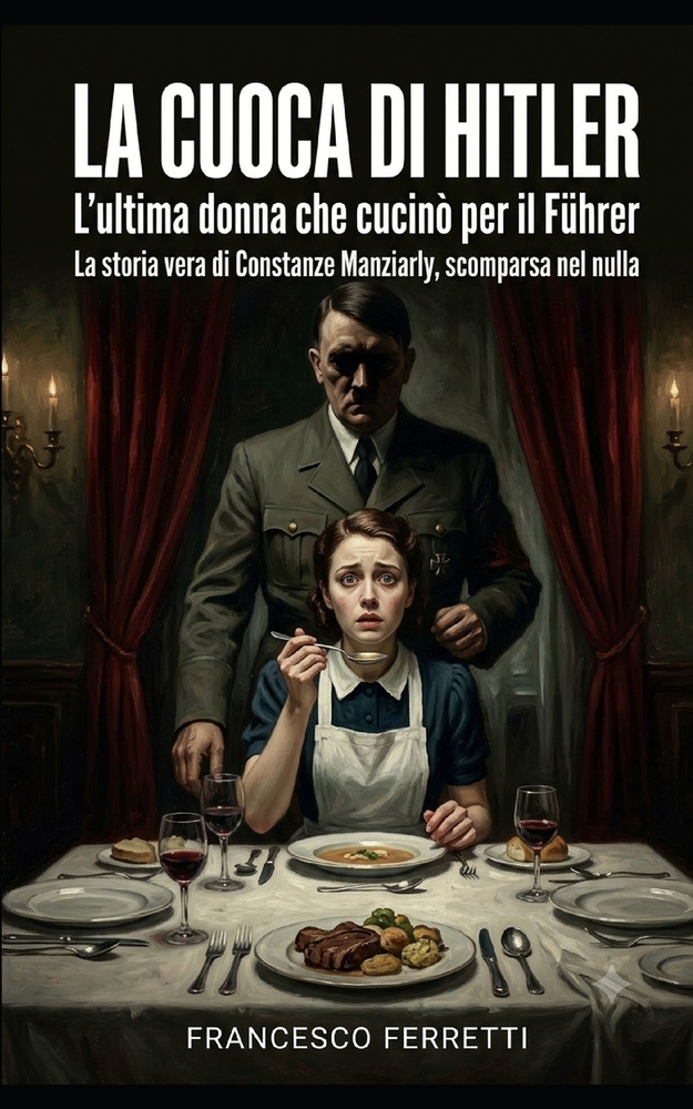 La Cuoca Di Hitler: La storia vera di Constanze Manziarly, l'ultima donna che cucinò per il Führer e che scomparve nel nulla cover