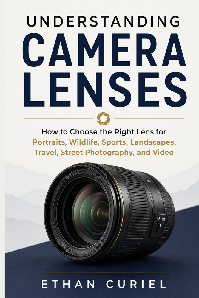 Understanding Camera Lenses: How to Choose the Right Lens for Portraits, Wildlife, Sports, Landscapes, Travel, Street Photography, and Video cover