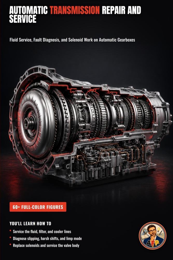 Automatic Transmission Repair and Service: Diagnose, Maintain, and Fix Automatic Gearboxes cover