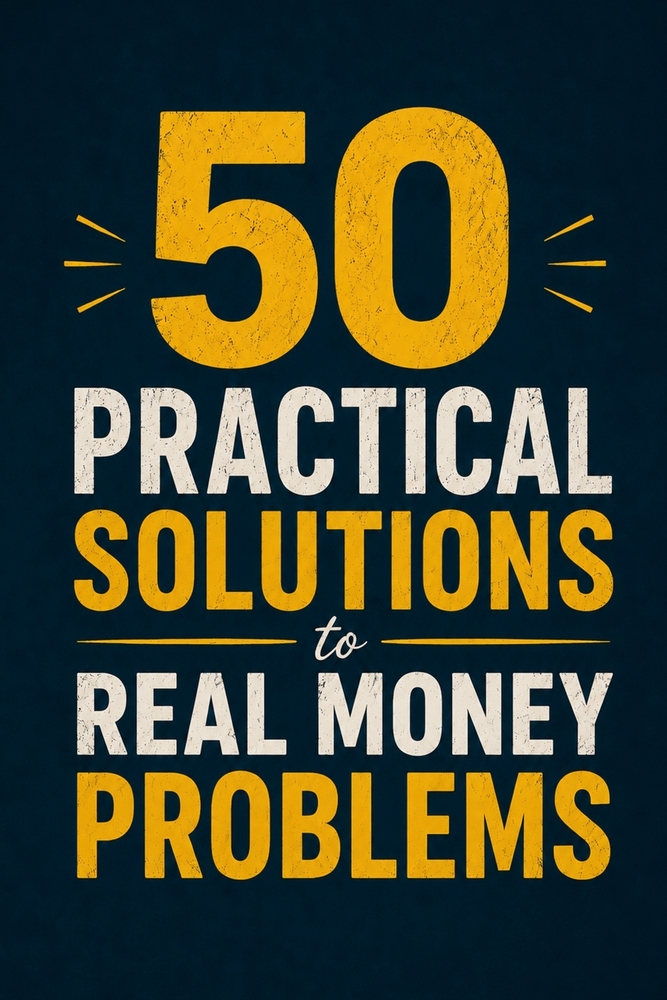 50 Practical Solutions to Real Money Problems: A Practical Guide to Budgeting, Saving, and Getting Out of Debt cover