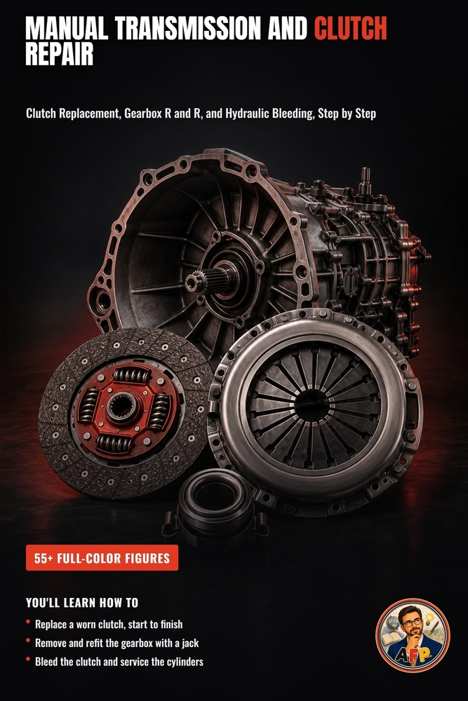 Manual Transmission and Clutch Repair: A Hands-On Guide to Gearboxes and Clutches cover