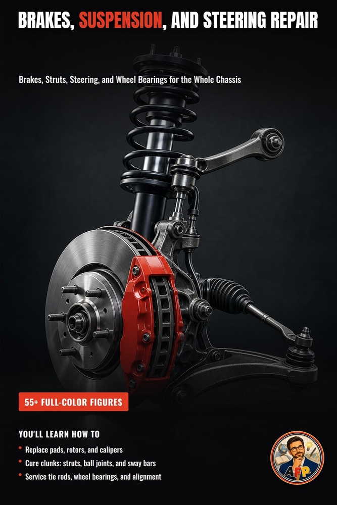 Brakes, Suspension, and Steering Repair: Diagnose, Replace, and Upgrade Your Chassis Systems cover